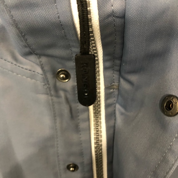 Kangol Signature British windbreaker hoodie jacket size large - Picture 8 of 8